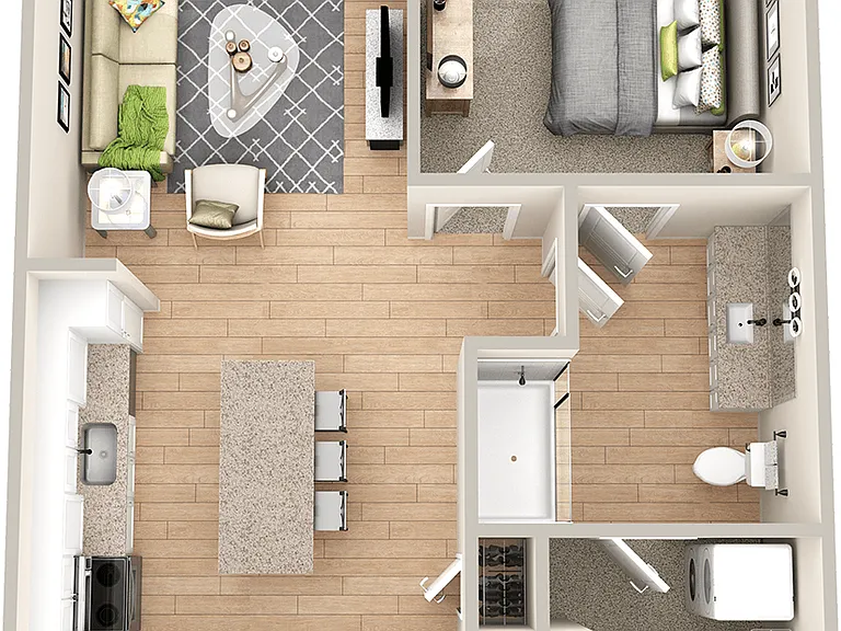 The Refinery at Sugar Hill Apartments and Townhomes — Photo 36