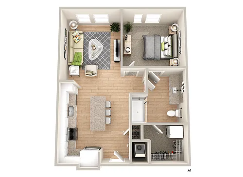 Floor plan A1