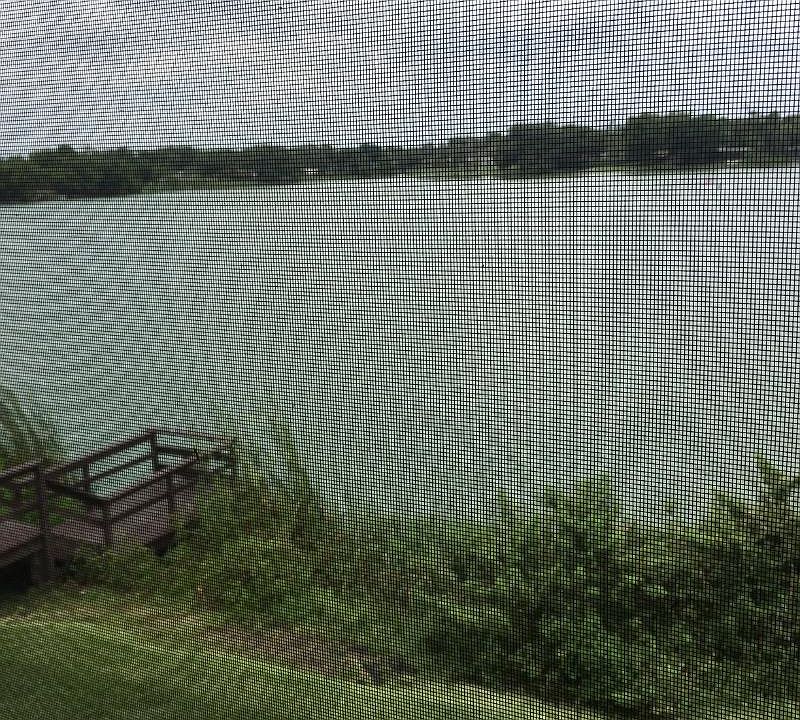 View of the lake
