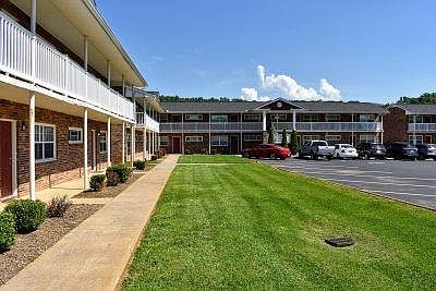 Outside