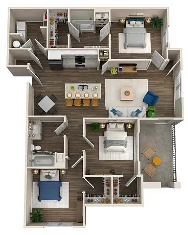 Floor plan The Hollywood