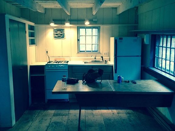 Kitchen from living room