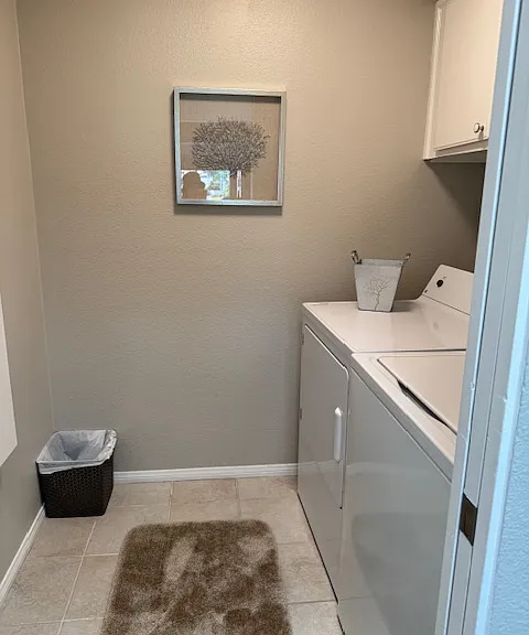 Laundry room.