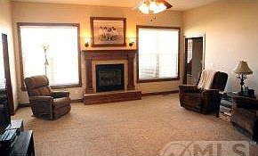 LIving Area w/ Fireplace