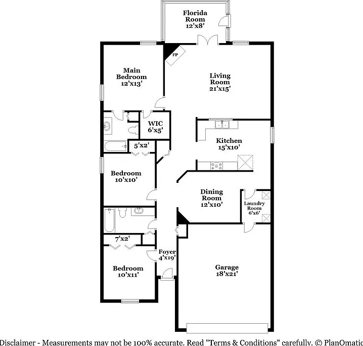 3 bed, 2.0 bath, 1480 sqft, $1,920 — Photo 2