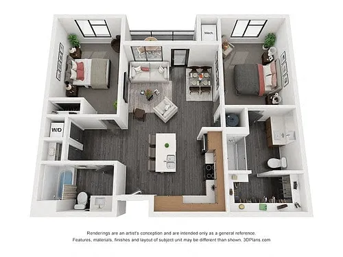 Floor plan Arches