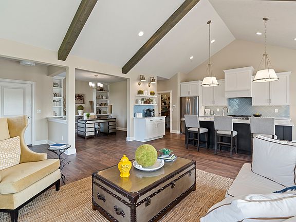 Kitchen and Living Room