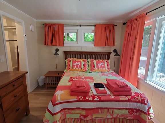 Beachy queen bedroom