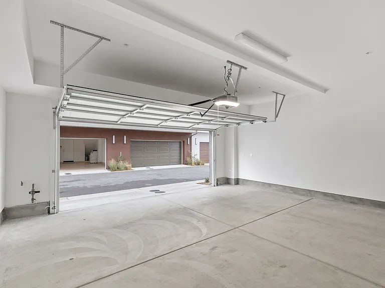 Spacious two car garage