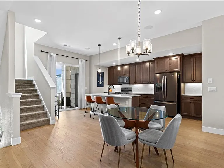 Second Level Kitchen Dining Area