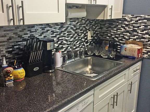 New counters in kitchen