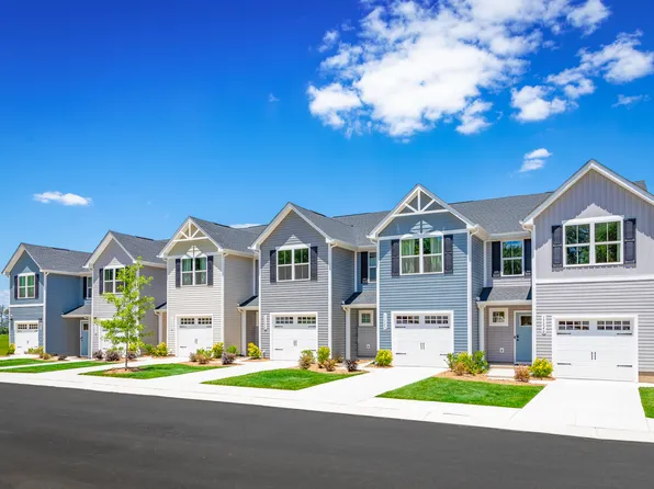 Poplar End Unit Plan, Wrenn Farms Townhomes