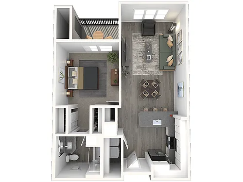 Floor plan A1
