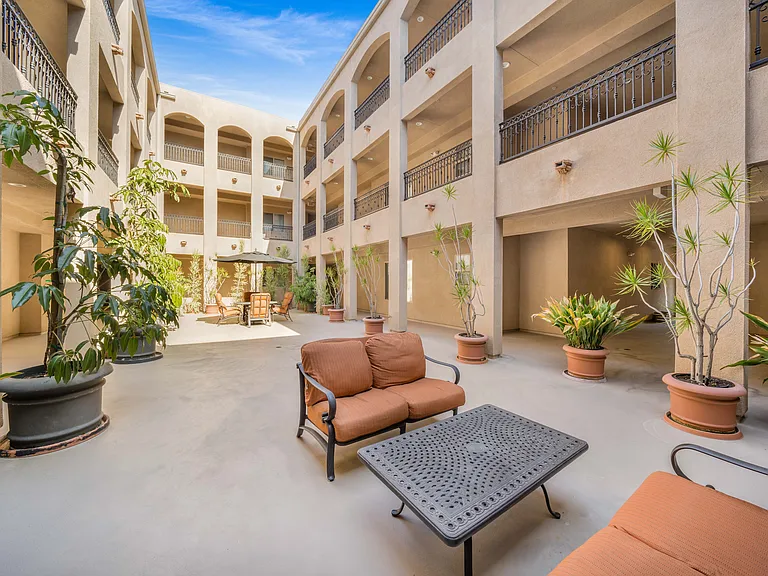 Beautiful courtyard for gatherings