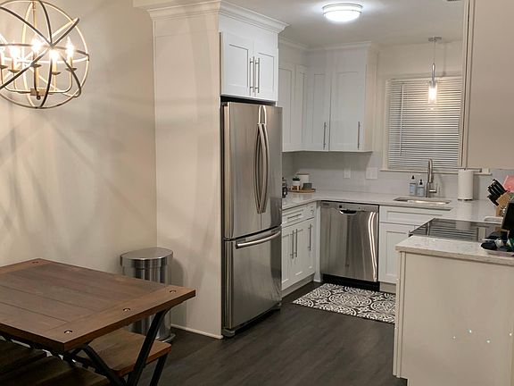 kitchen open to living space