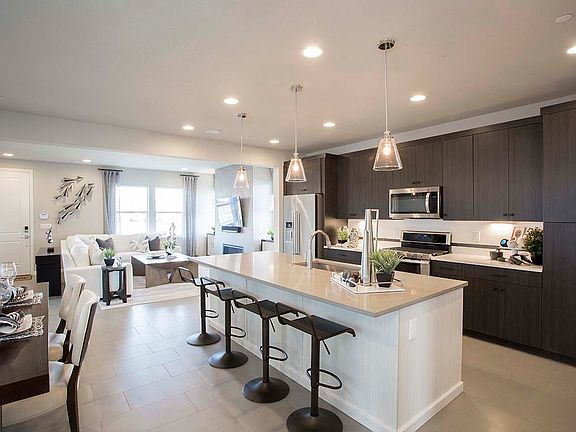 Example of Residence 3204 Kitchen - Colors and finishes will vary on actual home.