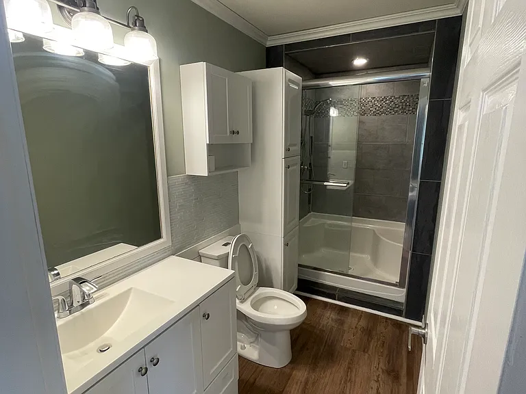 Bathroom, with shower