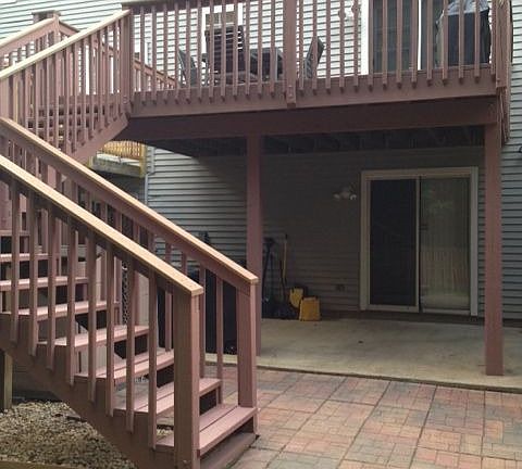 DECK/STAIRS BACK PORCH