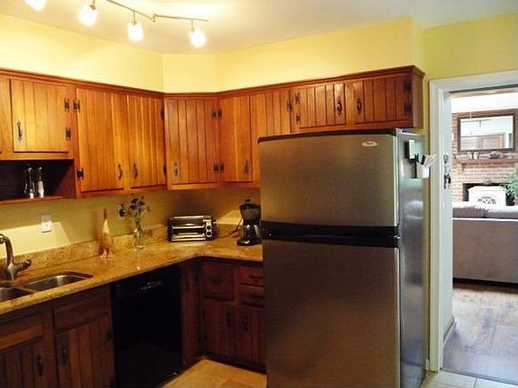 New granite, tile, appliances and lighting in Kitchen