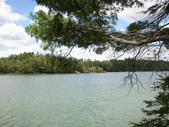 north view from shore