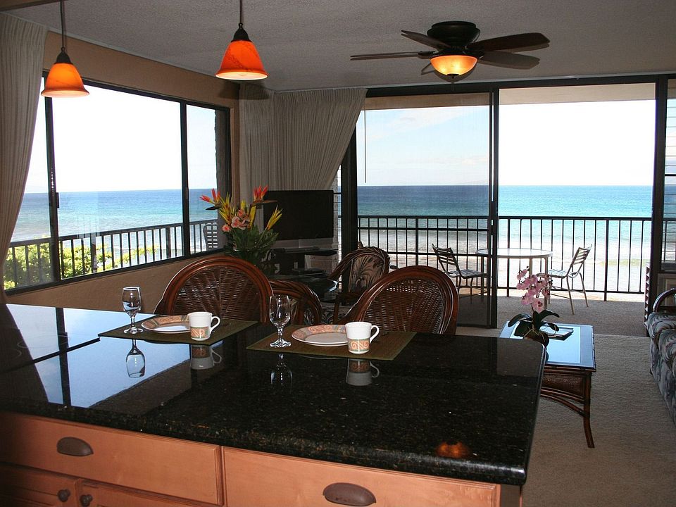 kitchen, dining view