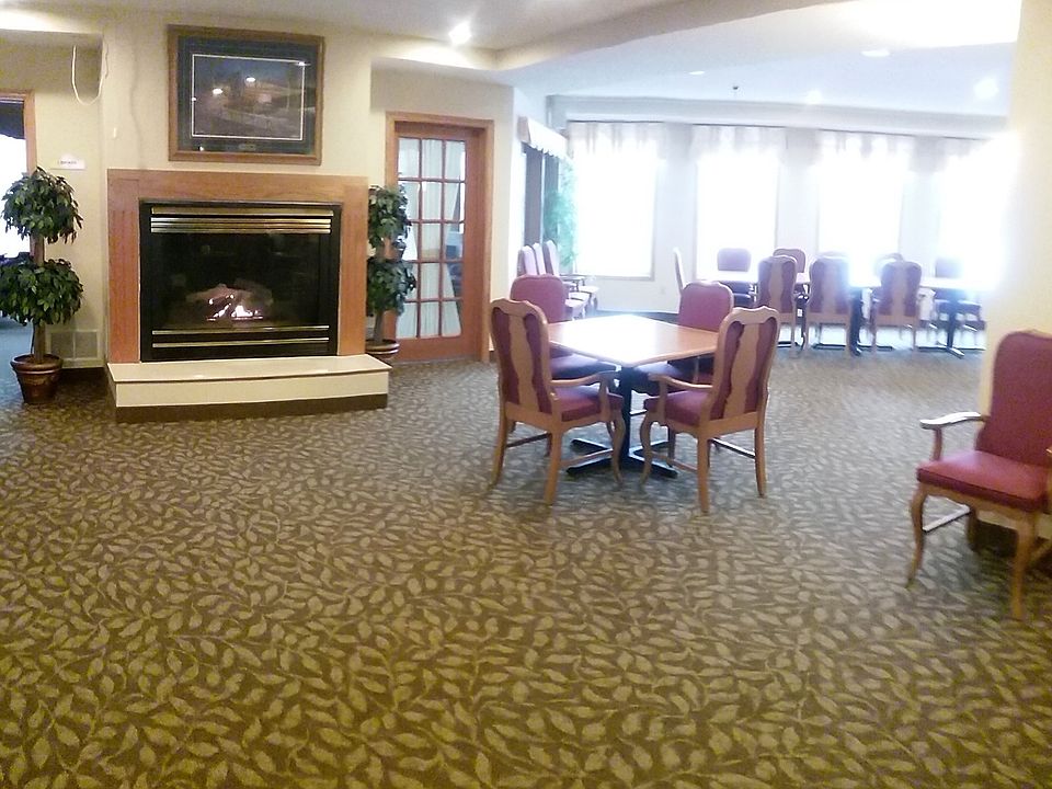 Spacious great room for social gatherings and community events