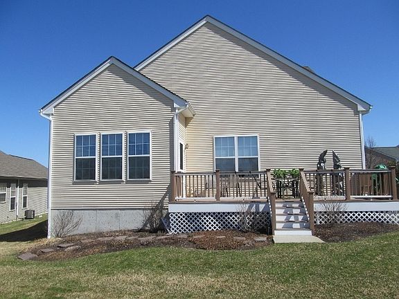Rear of house