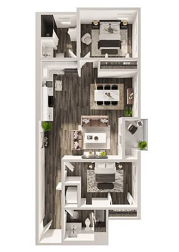 Floor plan B