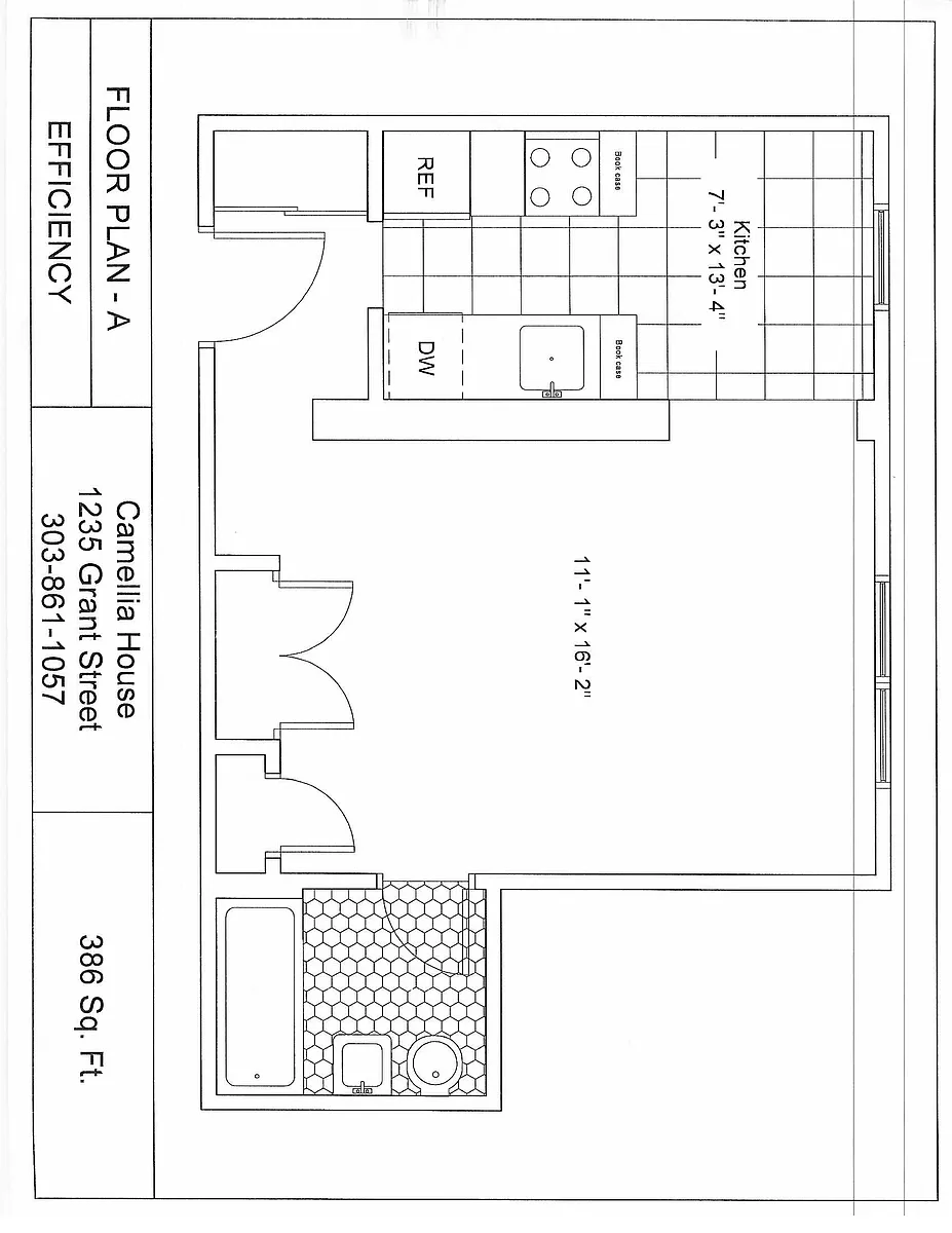 Floor plan Floor Plan A