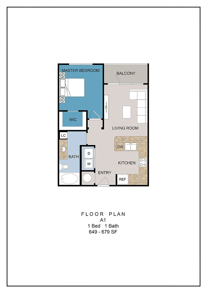Floor plan A1