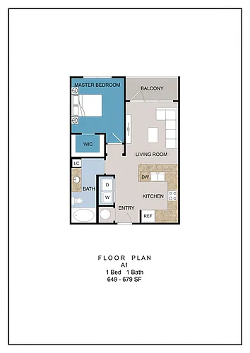 Floor plan A1