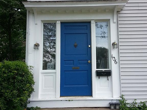 Entrance to Unit 1 apartment