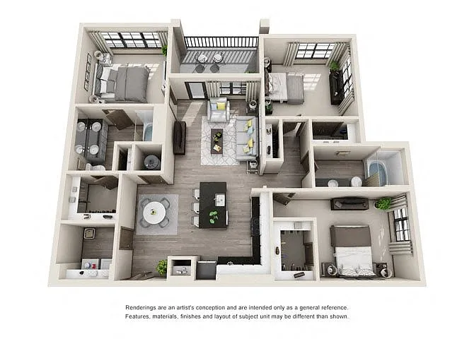 Floor plan Lake Creek