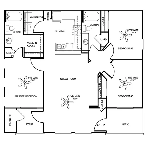 Floor plan D1