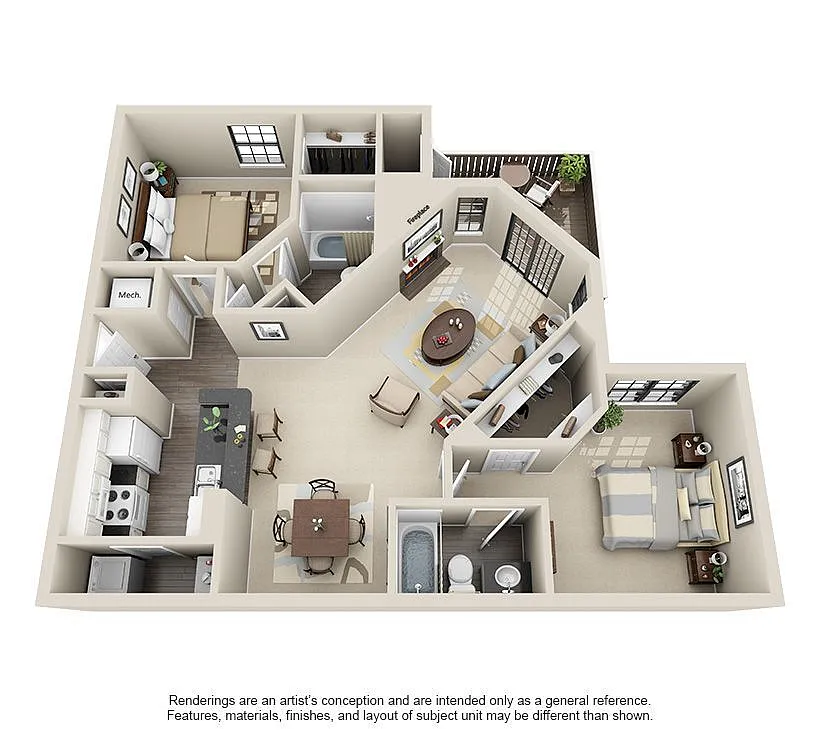 Floor plan B1