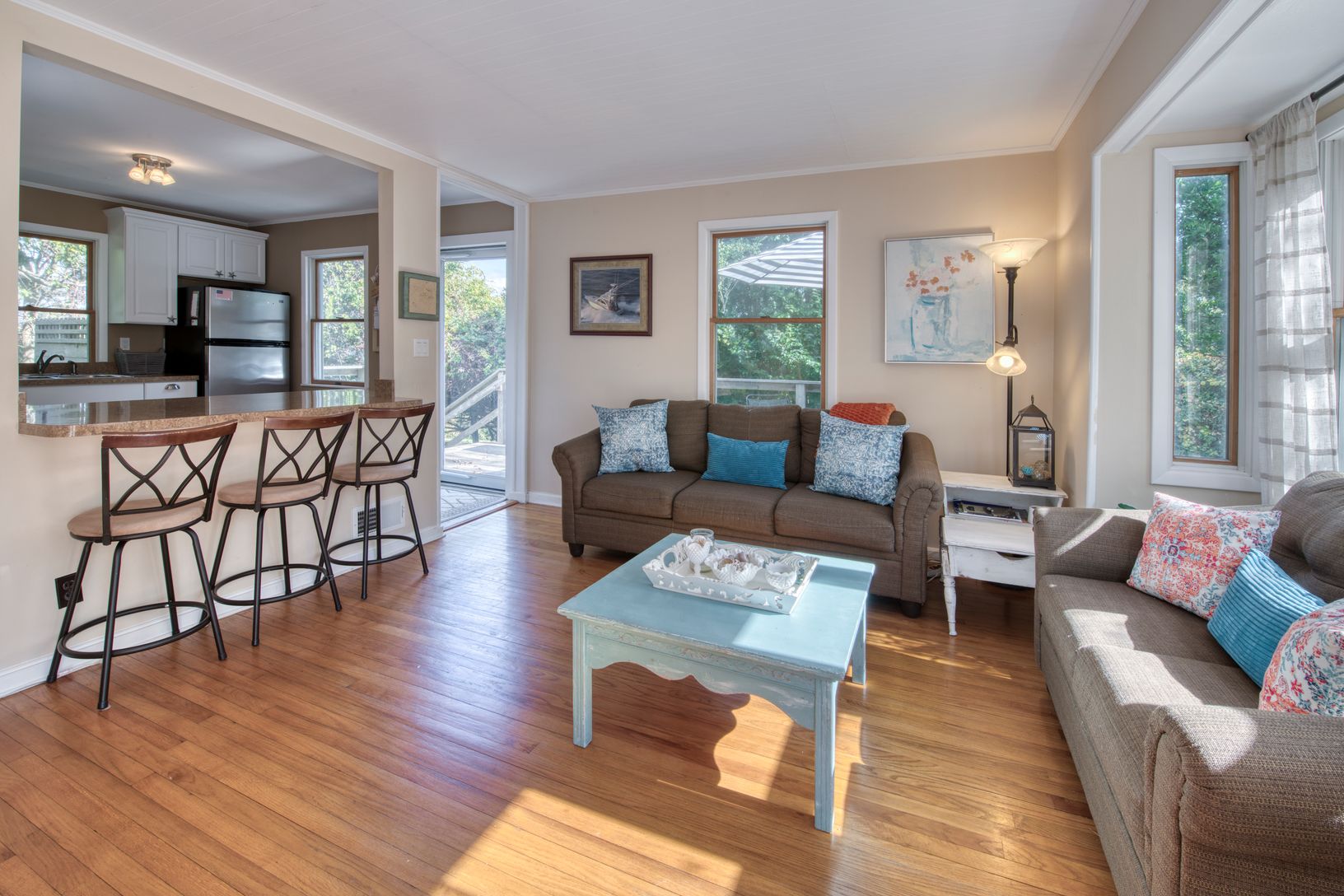  Living Room and Kitchen