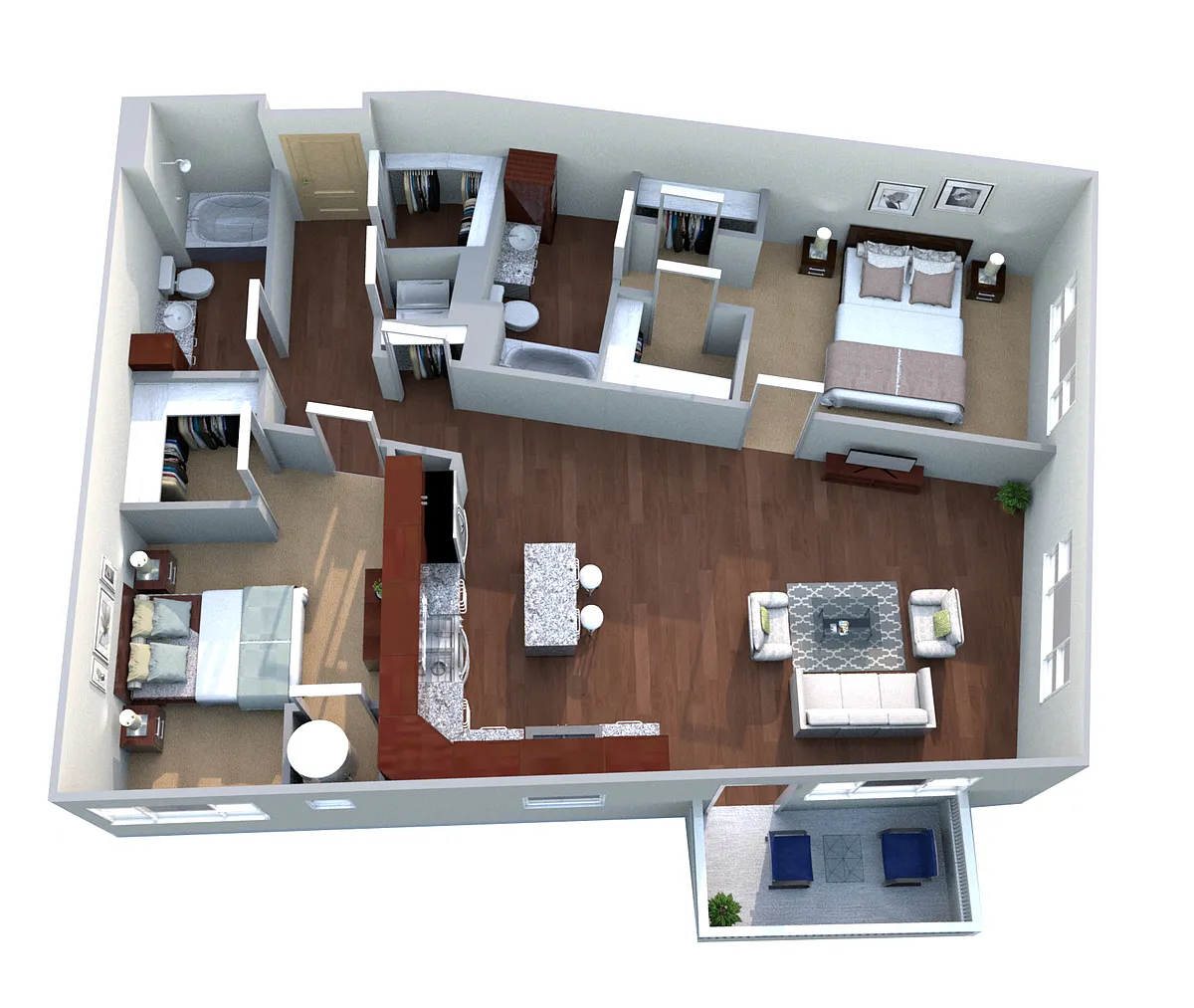 Floor plan The Lady Slipper