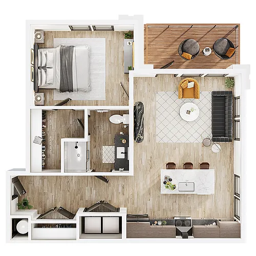 Floor plan A4 Edge