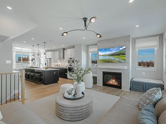 The Westmore Floor Plan, 3-5 BR, 2-4 BA, 2-Car Garage, Rooftop Terrace, Townhomes by Craftmark Homes