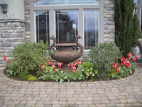 Front exterior - entry walkway