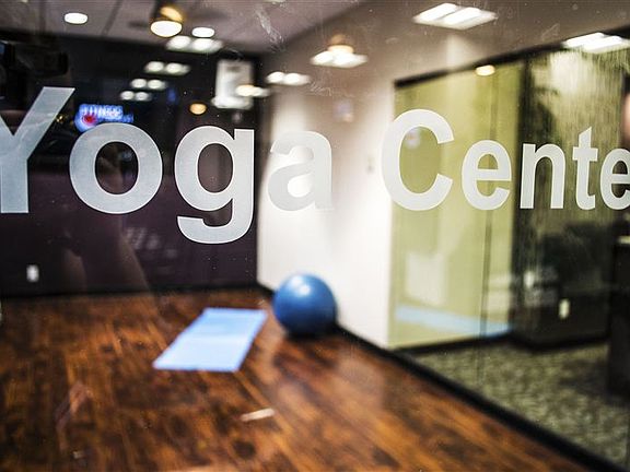 Yoga Studio featuring Fitness On Demand Interactive Fitness