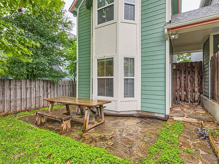 Back patio