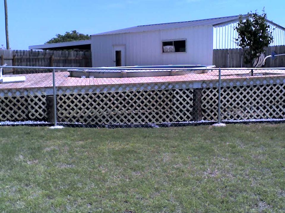Back Yard, Deck and Shop 