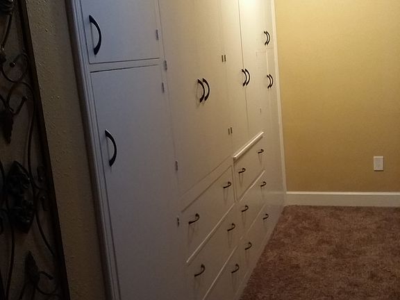 Built in Cedar Cabinets