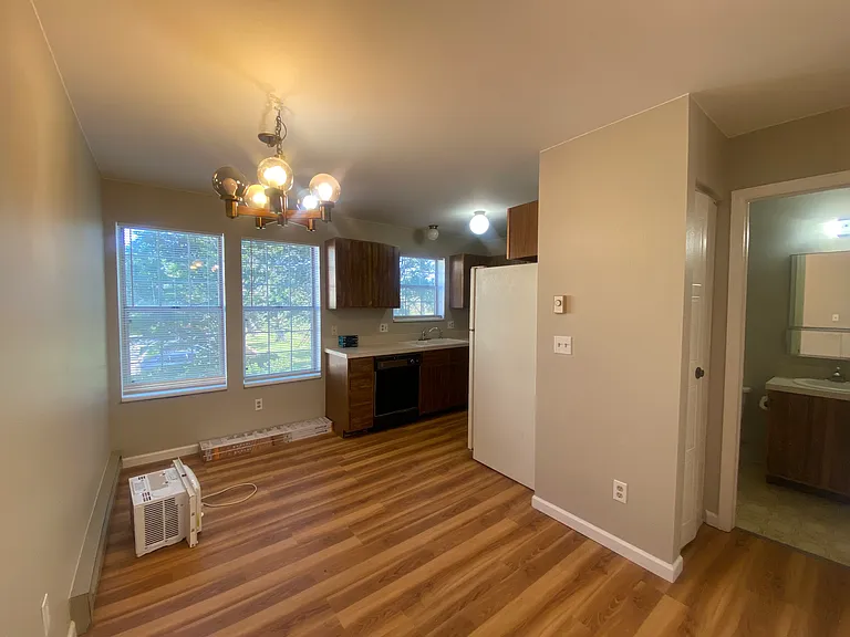 Kitchen and dining area