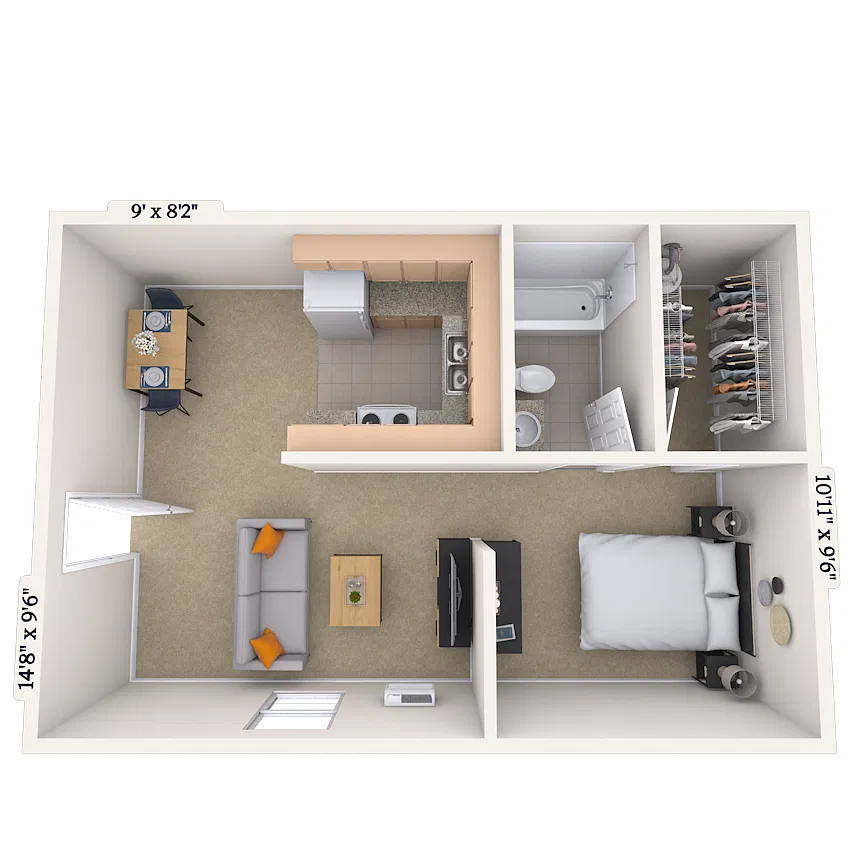 Floor plan The Birch