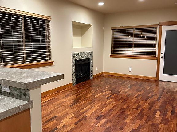 Open floor plan and hardwood floors!