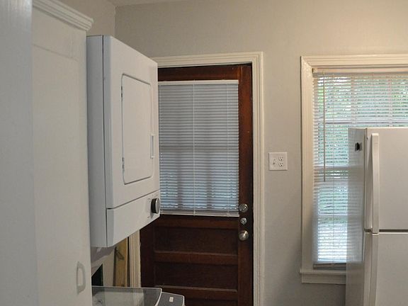 Kitchen with Washer and Dryer