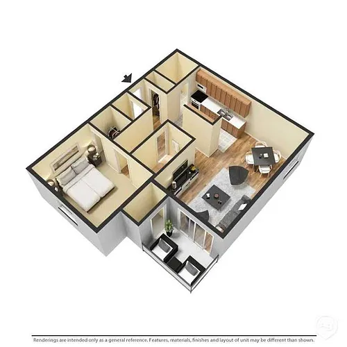 Floor plan Fast Flight