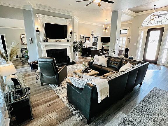 Large open concept spaces